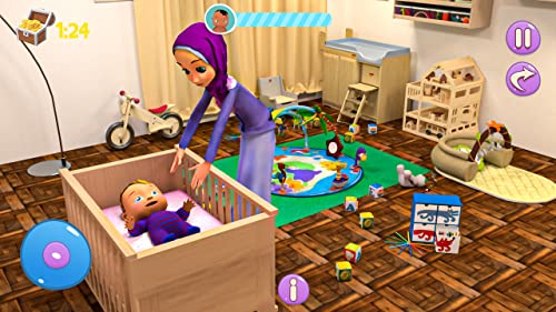 juegos de simulador de madre virtual: juegos de simulador de aventuras de madre y mamá de familia feliz gratis