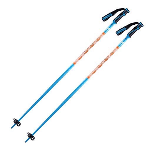 K2 Ski Unisex - Adultos Freeride 18 Bastones de esquí, Bastones de esquí., 10E3401, Azul, 110