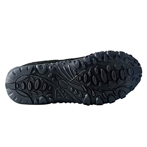 Knixmax Zapatillas de Senderismo para Mujer y Hombre Zapatillas de Montaña Trekking Trail Ligeros Cómodos y Transpirables Zapatillas Antideslizante de Deporte Gris 37EU