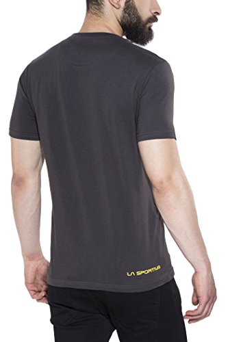 La Sportiva Logo tee Camiseta, Unisex Adulto, Black, S