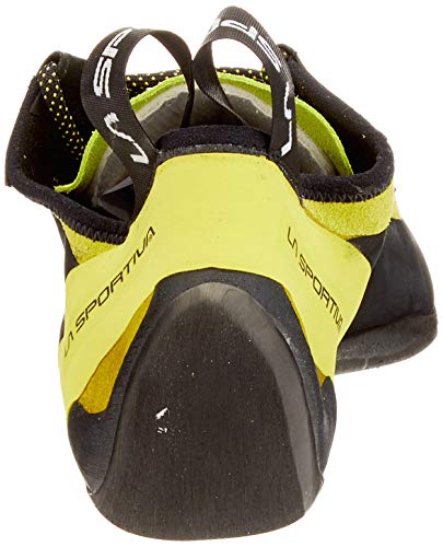 La Sportiva Miura, Zapatos de Escalada Unisex niño, Amarillo (Lime 000), 37 EU