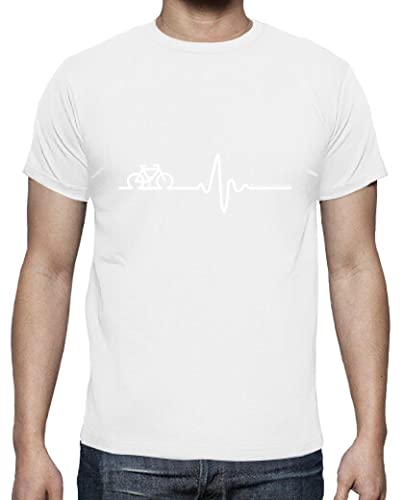 latostadora Camiseta Manga Corta Cardio Bike White para Hombre - Blanco XL - Ref. 796693-P