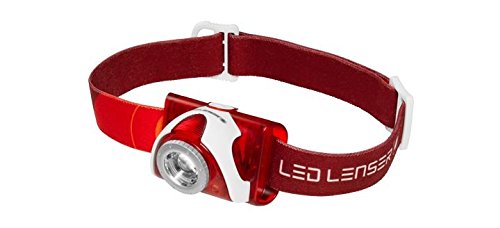LED Lenser 6106 - Led Lenser Linterna Frontal Seo 5 Rojo