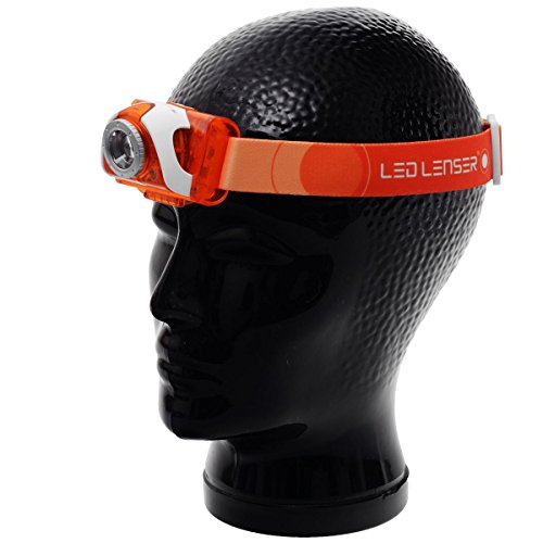 LED Lenser SEO 3 Naranja, Box, linterna frontal 6004