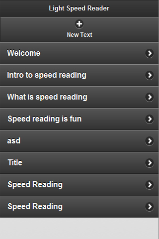 Light Speed Reader Free