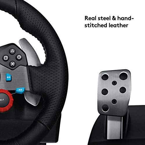 Logitech G29 Driving Force - Volante de Carreras (Apto para PS4, PS3 y PC) - (Reacondicionado)