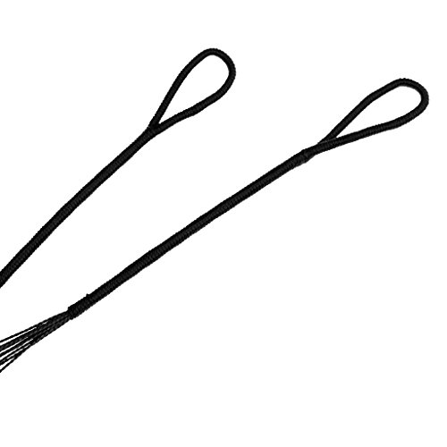 MagiDeal Accesorios de Deporte Cuerdas de Proa Negro para Recurvo Longbow Bow String - 168cm / 66inch