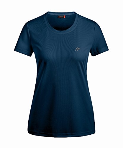 maier sports Waltraud Camiseta técnica para Mujer, Primavera/Verano, Mujer, Color Aviator, tamaño 46 [DE 44]