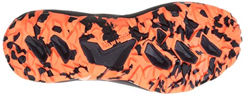 MAMMUT SERTIG II Low, Zapatillas de Senderismo Hombre, Black/Vibrant Orange, 46 EU