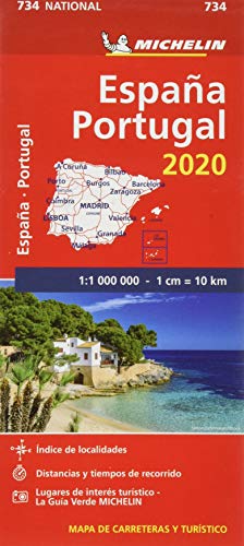Mapa National España - Portugal 2020 (Mapas National Michelin)