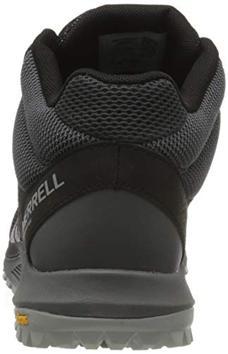 Merrell Nova 2 Mid GTX, Zapatillas para Caminar Hombre, Negro (Black), 42 EU