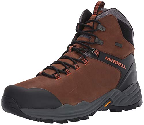 Merrell PHASERBOUND 2 Tall WP, Zapatillas para Caminar Hombre, Marrón (Dark Earth), 43.5 EU