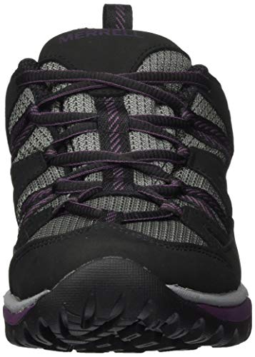Merrell Siren Sport 3 GTX, Zapatillas para Caminar Mujer, Negro (Negro/Blackberry), 42.5 EU
