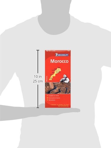 Michelin Map Africa Morocco 742 (Maps/Country (Michelin)) [Idioma Inglés]