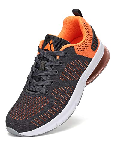 Mishansha Air Zapatos de Deporte Hombre Fitness Zapatillas de Running para Mujer Trail Sneakers Gris 42