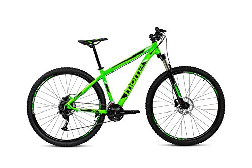 Moma Bikes Mtb29 Peak L Bicicleta de Montaña, Frenos de Disco hidraulicos, 27V, Unisex Adulto, Verde
