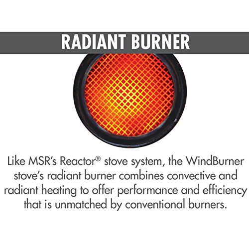 MSR WindBurner System - 1l 3 Largo Rojo 2019