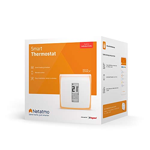 Netatmo NTH-ES-EC Termostato Wifi Inteligente para caldera individual