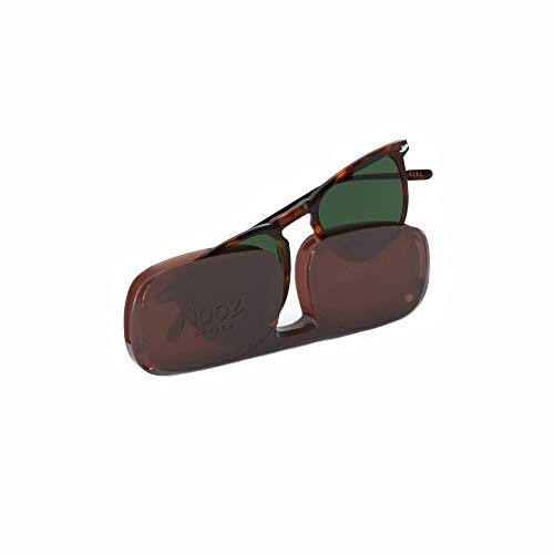 Nooz Gafas de sol polarizadas para hombre y mujer - Protección de categoría 3 - Color tortuga - con estuche compacto - Colección DINO
