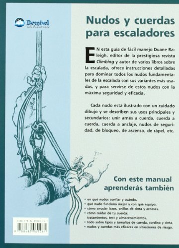 Nudos y cuerdas para escaladores (Manuales Desnivel)