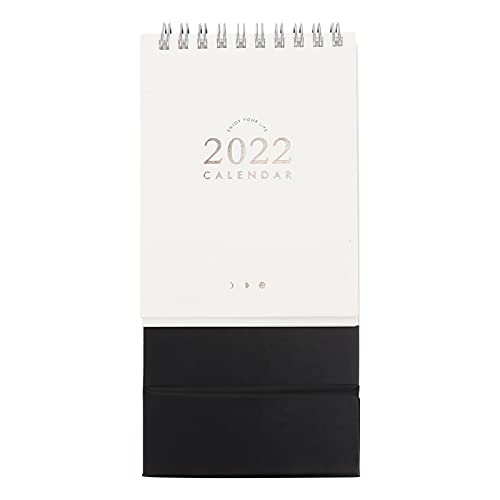 NUOBESTY 1Pc Mini Calendario de Escritorio 2020-2021 Calendario de Escritorio de 18 Meses (2020. 7-2021. 12) Calendario Creativo de Calendarios de Mesa de Calendario para El Hogar de La
