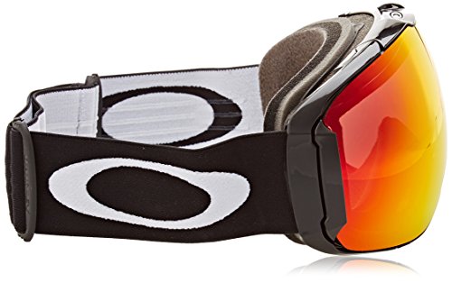 Oakley Airbrake XL Gafas Deportivas, Unisex, Jet Black Fire Lens, 000