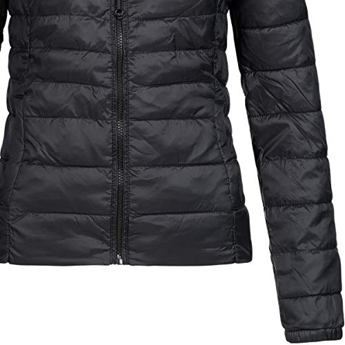 Only Onltahoe Hood Jacket Otw Noos Chaqueta, Negro (Black Black), Medium para Mujer