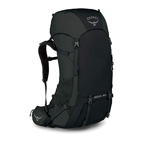 Osprey Rook 50 Men's Ventilated Backpacking Pack - Black (O/S)
