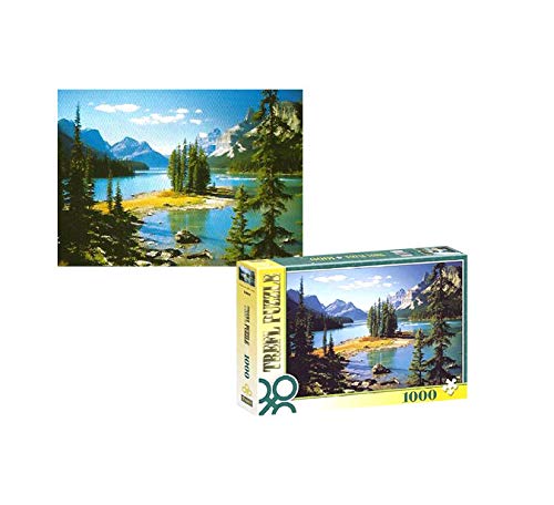 Outletdel ocio Puzzle Trefl 10097. Parque Nacional Jasper. Canada. 1000 Piezas