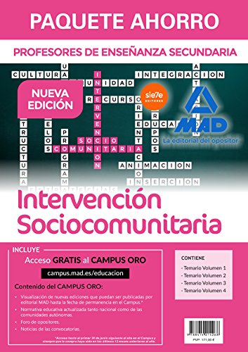 Paquete Ahorro Intervención Sociocomunitaria Cuerpo de Profesores de Enseñanza Secundaria