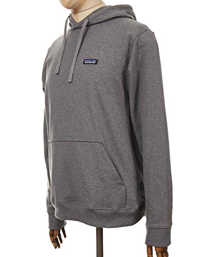 Patagonia M's P-6 Label Uprisal Hoody Sudadera, Hombre, Gravel Heather, XS