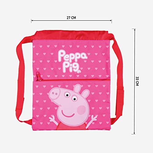 Peppa Pig Saquito mochila, Talla única