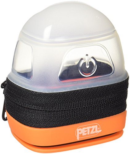 PETZL Actik Core Linterna Frontal, Unisex Adulto, Rojo, Talla Única + -Noctilight, Negro/Naranja