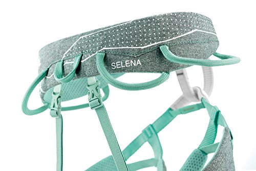 PETZL Harness Xsmall Selena-Arnés de Escalada para Mujer, Color Azul/Gris, XS, Unisex Adulto, Multicolor, Extra-Small
