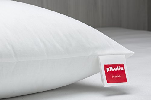 Pikolin Home - Almohada de fibra antiácaros que evita los síntomas de la alergia, para dormir de lado o boca arriba con firmeza baja