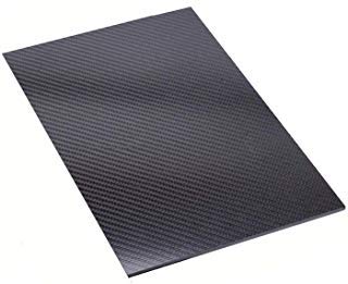 Plancha fibra de carbono matte 100% twill 2/2 alta calidad 500x400x3mm