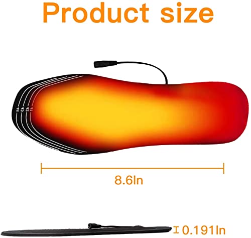 Plantillas de zapatos con calefacción USB para bricolaje, personalizables, térmicas, lavables y se pueden cortar para calentar los pies, colchoneta de invierno para hombres y mujeres