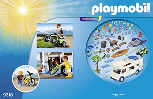 Playmobil Family Fun 9318 Camping Aventura, a Partir de 4 Años [Exclusivo]