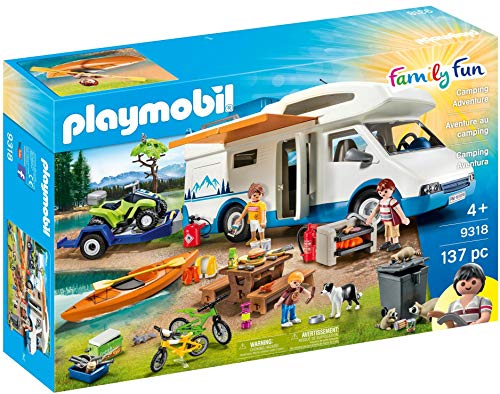 Playmobil Family Fun 9318 Camping Aventura, a Partir de 4 Años [Exclusivo]