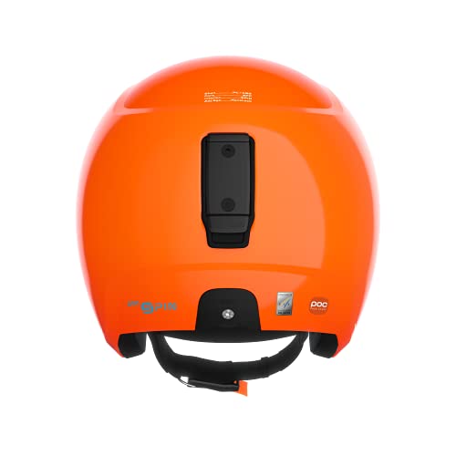 POC Skull Dura X SPIN Casco de esquí, Adultos Unisex, Fluorescent Orange, M-L (55-58cm)
