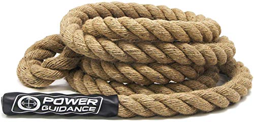 POWER GUIDANCE Cuerda de Escalada Profesional Climbing Rope Resistente, 38 mm de Diámetro