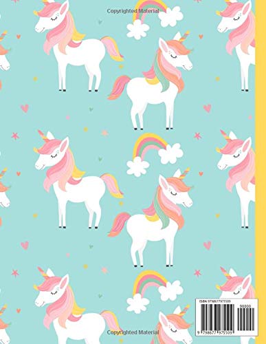 Primary Composition Notebook (Unicorn Edition): Handwriting Practice Paper / Wide Lined and Dotted Midline / Grades K-2 School Exercise Book / 110 Pages (Composition Notebook)