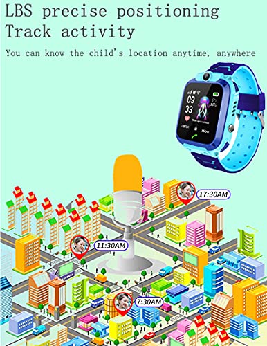 Relojes Inteligentes para niños, teléfonos con Pantalla táctil para niños y niñas, Juegos de matemáticas, cámaras, alarmas, Relojes Inteligentes para niños, Regalos