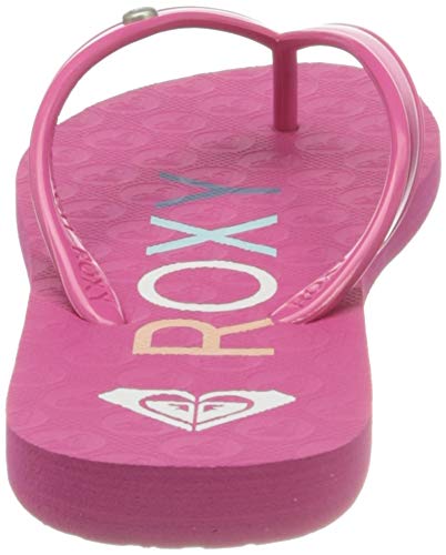 Roxy RG Sandy, Zapatos de Playa y Piscina para Niñas, Rosa Pink Pip, 37 EU