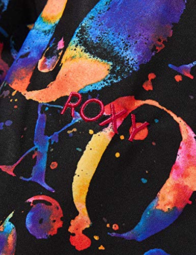 Roxy Roxy Jetty - Chaqueta Para Nieve Para Niñas 8-16 Chaqueta Para Nieve, Niñas, true black magic carpet, 14/XL