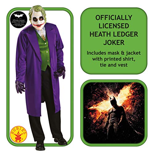 Rubies Disfraz oficial Disfraz de Joker para adulto - Talla única- I-888631