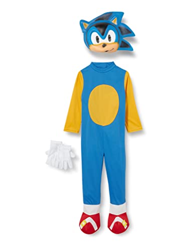 Rubie's - Sonic el Erizo, Traje para niños de 3-4 años (disfraz)