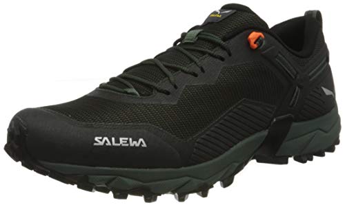 Salewa MS Ultra Train 3 Zapatillas de trail running, Raw Green/Black Out, 44 EU