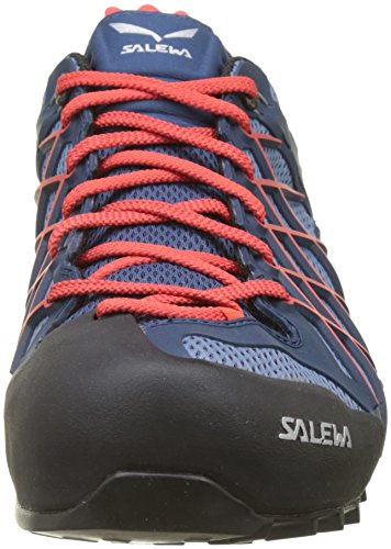 Salewa MS Wildfire Gore-TEX Zapatos de Senderismo, Dark Denim/Papavero, 43 EU