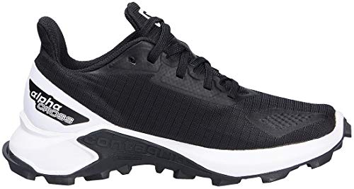 Salomon Alphacross Blast unisex-niños Zapatos de trail running, Negro (Black/White/Black), 31 EU